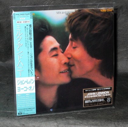 JOHN LENNON MILK AND HONEY JAPAN LTD ED MINI LP Sleeve TOCP-70400 CD NEW