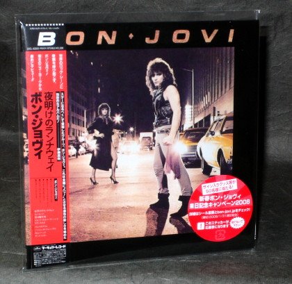 BON JOVI SELF TITLED 1ST ALBUM Japan CD MINI LP Sleeve MUSIC UICL-93001 NEW