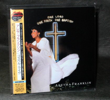 ARETHA FRANKLIN ONE LORD FAITH BAPTISM Japan CD MINI LP Sleeve BVCM-35226 NEW