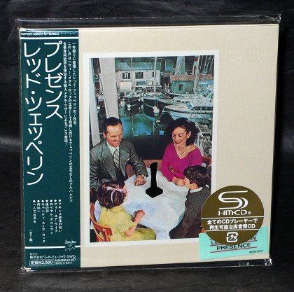 LED ZEPPELIN PRESENCE LP SHM CD LTD ED JAPAN WPCR-13137 IMPORT NEW
