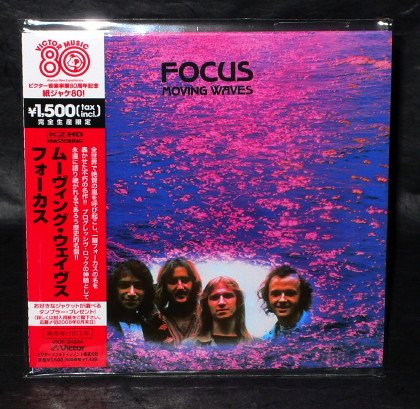 FOCUS MOVING WAVES JAPAN CD MINI LP SLEEVE VICP-64244 NEW