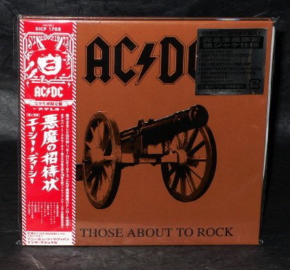 AC/DC FOR THOSE ABOUT TO ROCK WE SALUTE YOU Japan CD LP Sleeve SICP-1708 NEW