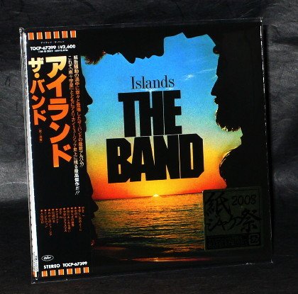 THE BAND ISLANDS JAPAN CD IN MINI LP SLEEVE TOCP-67399 NEW