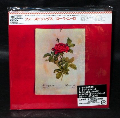 LAURA NYRO THE FIRST SONGS JAPAN CD MINI LP SLEEVE SICP-1624 NEW