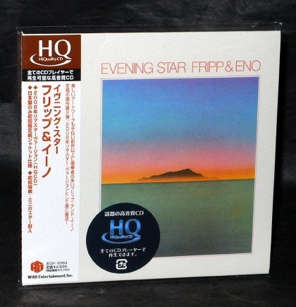 FRIPP AND ENO EVENING STAR CD MINI LP JAPAN Sleeve IECP-10153 NEW