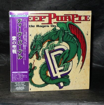 DEEP PURPLE BATTLE RAGES ON MUSIC Japan CD IN MINI LP Sleeve BVCM-37686 NEW