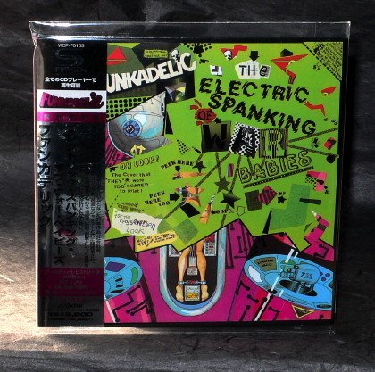 FUNKADELIC ELECTRIC SPANKING OF WAR BABIES Japan CD LP Sleeve VICP-70105 NEW