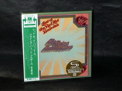 Flying Burrito Brothers The Last Of Red Hot Burritos Japan CD Mini LP Sleeve NEW