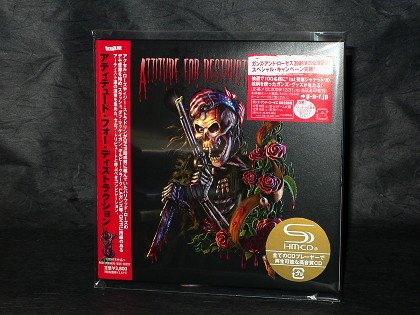 Guns N' Roses Tribute Album Attitude For Destruction Japan 2 CD Mini LP NEW