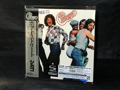 CHIGAGO 12 XII HOT STREETS JAPAN MUSIC SHM CD Mini LP Sleeve WPCR-13784 NEW