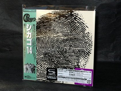 CHIGAGO 14 XIV JAPAN MUSIC SHM CD MINI LP SLEEVE WPCR-13786 NEW