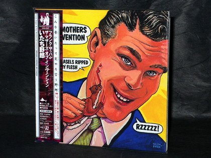 Frank Zappa Mothers Weasels Ripped My Flesh Japan CD Mini LP VACK-1332 NEW