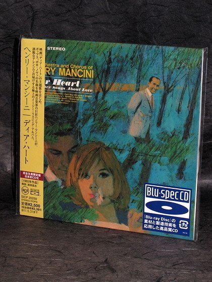 Henry Mancini Dear Heart Blu-Spec CD mini LP SOUNDTRACK Japan CD SICP-20259 NEW