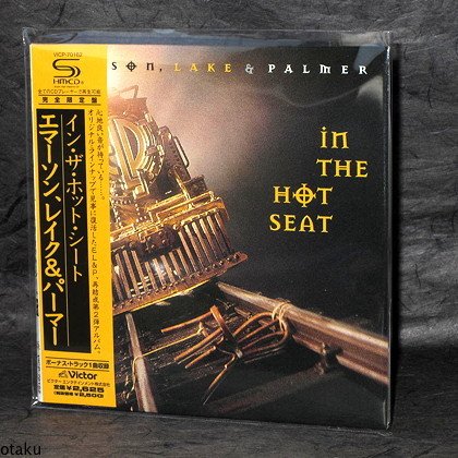 Emerson Lake Palmer In Hot Seat Japan CD Mini LP NEW