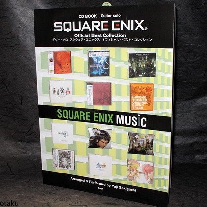 Square Enix Best Guitar Solo Score Book and CD NEW