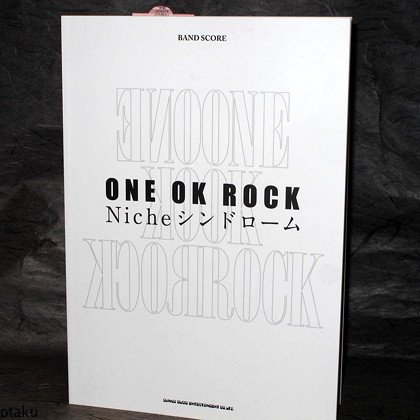 One OK Rock Niche Syndrome Band Score J Rock Book NEW