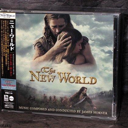 James Horner The New World Japan Movie Soundtrack CD
