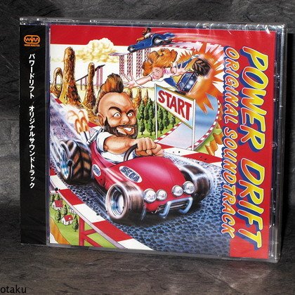POWER DRIFT SOUNDTRACK SEGA JAPAN Game Music CD NEW