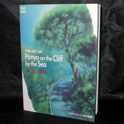 The Art Of Ponyo On The Cliff By The Sea Japan Anime Movie Film Art Book