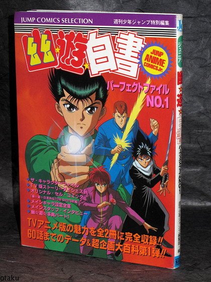 Yuu Yuu YuYu Hakusho Perfect File No.1 Anime Art Book