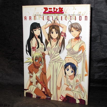 LOVE HINA ART COLLECTION ANIME BOOK NARU CUTE GIRL JPN
