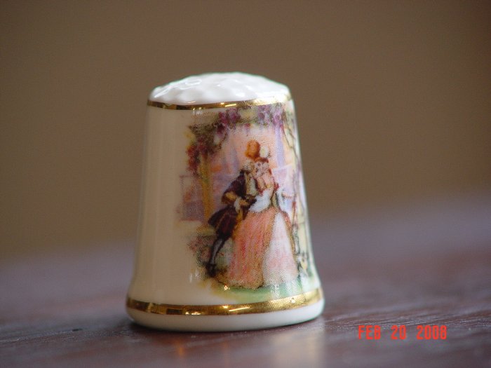BONE CHINA THIMBLE