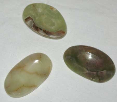 Onyx Worry Stone Large Pagan Stress Relief Healing