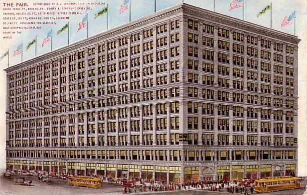 The Fair Discount Department Store in Chicago, Illinois Vintage Postcard - 3884