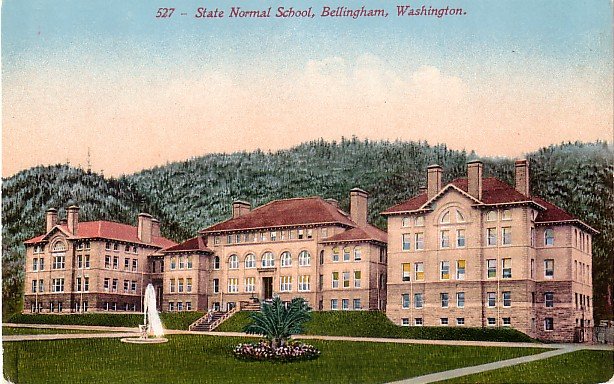 State Normal School in Bellingham Washington WA, Edward H Mitchell ...