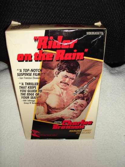 Rider in the Rain - Charles Bronson - VHS