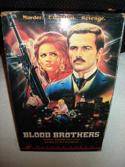 Blood Brothers - Franco Nero - Claudia Cardinale - VHS