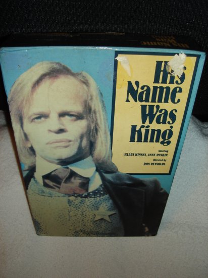 His Name Was King - Klaus Kinski - VHS