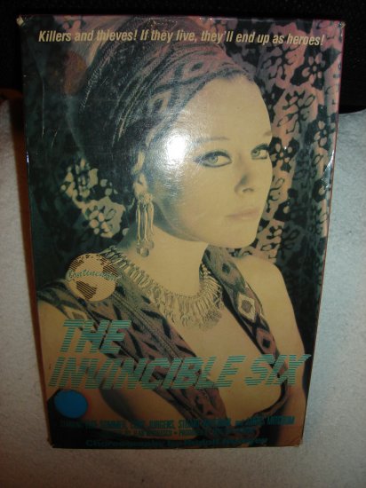 The Invincible Six - Elke Sommer- Curt Jurgens - Iran - VHS