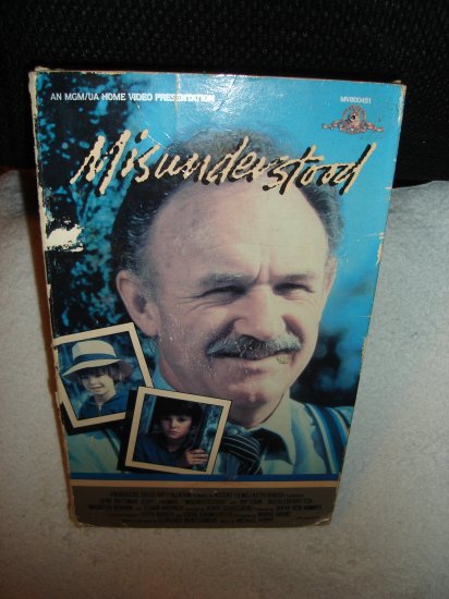 Misunderstood - Gene Hackman - Rip Torn - VHS