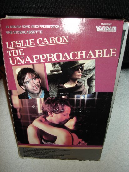 The Unapproachable - Leslie Caron - VHS