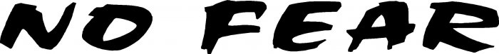 4"x36" NO FEAR Windshield Banner Vinyl Decal Window