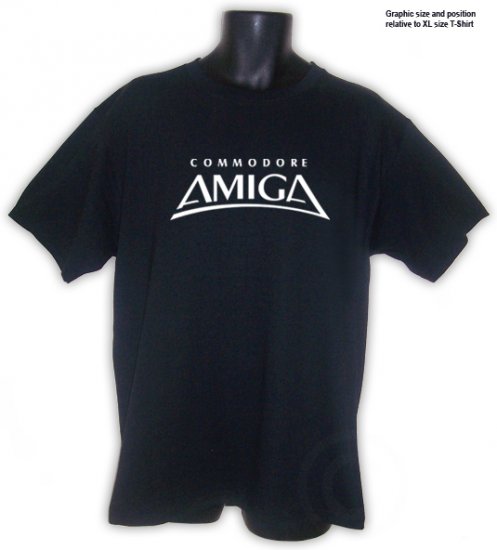 Amiga Commodore RETRO Hacker T-Shirt Black S, M, L, XL, 2XL