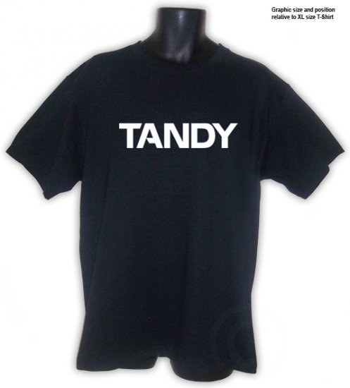 Tandy TRS-80 Vintage Personal Computer T-shirt Black S, M, L, XL, 2XL