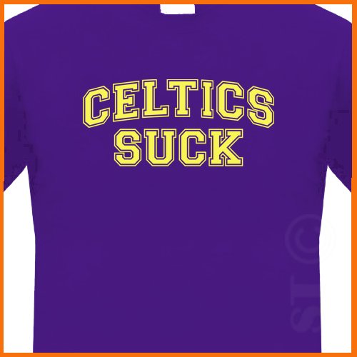 Lakers Suck T Shirt 23