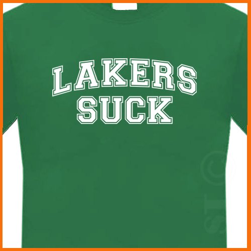 Lakers Suck T Shirts 79