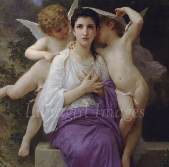 BOUGUEREAU ART CD - over 220 images Victorian paintings women girls angels cherubs madonnas