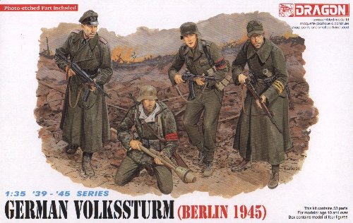 GERMAN VOLKSSTURM BERLIN 1945 - 1/35 DML Dragon 6020