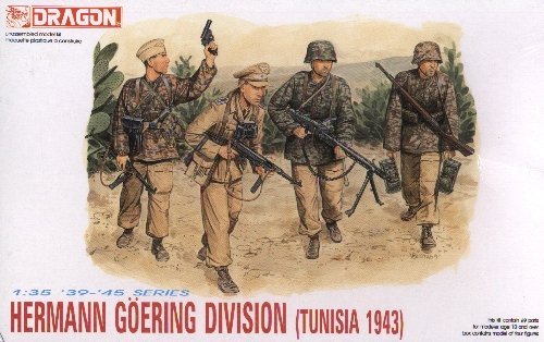 HERMANN GOERING DIVISION TUNISIA 1943 - 1/35 DML Dragon 6036
