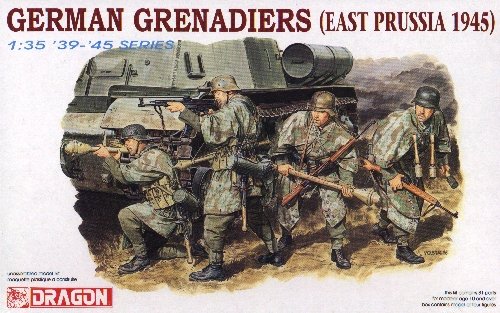 GERMAN GRENADIERS EAST PRUSSIA 1945 - 1/35 DML Dragon 6057