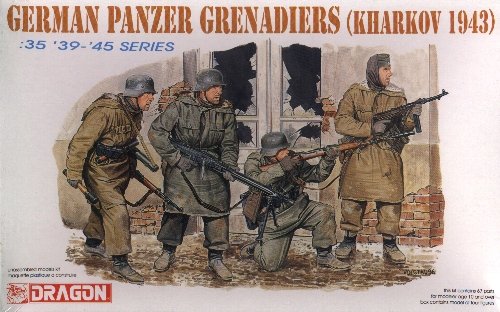 GERMAN PANZER GRENADIERS KHARKOV 1943 - 1/35 DML Dragon 6059