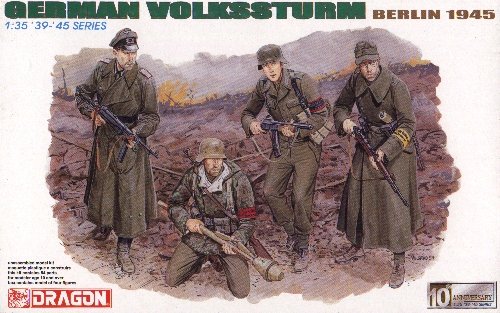 GERMAN VOLKSSTURM BERLIN 1945 - 1/35 DML Dragon 6173