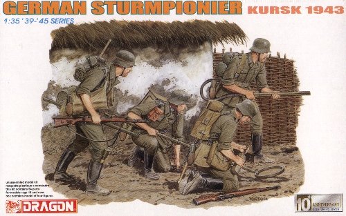 GERMAN STURMPIONIER KURSK 1943 - 1/35 DML Dragon 6174