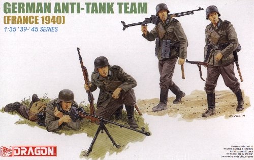 GERMAN ANTI-TANK TEAM FRANCE 1940 - 1/35 DML Dragon 6196