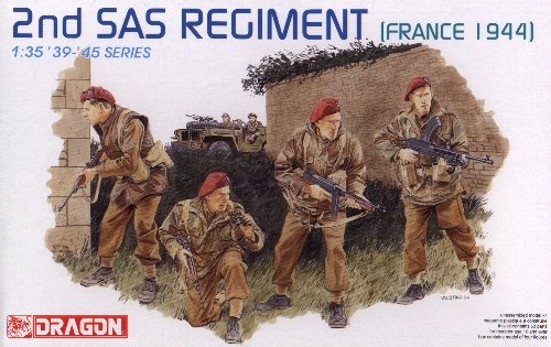 2nd SAS REGIMENT FRANCE 1944 - 1/35 DML Dragon 6199