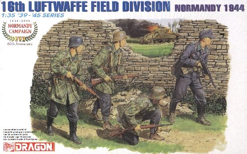 16th LUFTWAFFE FIELD DIVISION NORMANDY 1944 - 1/35 DML Dragon 6241